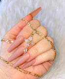 Marquise Cross Necklace