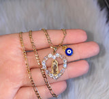 Fancy Mary Heart With Eye