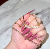 Mama's Heart (Figaro Chain)