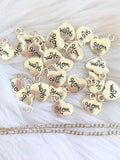 Silver Mom Heart Necklace