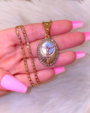 Oval Icy Jesus