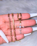 Raindrop Cross (White)