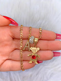 Icy Birthstone And Initial Kids (1 To 6 Kids)