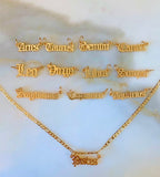Zodiac Necklace