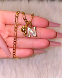 Bling Initial With Teddy