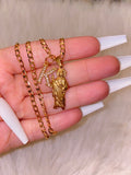 Dainty Saint Jude With Initial