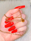 Zodiac And Birthstone Necklace