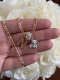 1 To 4 Letter Teddy Necklace