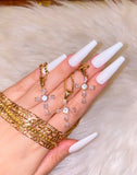 Raindrop Cross (White)