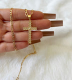 Heart Cluster Cross