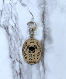 Hebrew Zodiac KeyChain