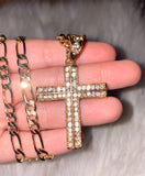 Hip Hop Cross (Extra Thick Chain)