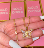 Mariposa De María Set (Figaro Chain)