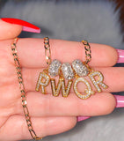 Icy 2 To 6 Letter Necklace