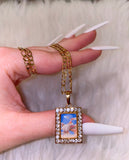 Baby Blue Baby Jesus (Square)