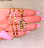 Icy Dainty Mary (Cuban Chain)