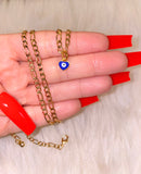 Heart Eye Necklace