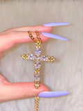 April Cross (Cuban Chain)