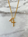 Rope Cross With Initial
