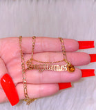Zodiac And Birthstone Necklace