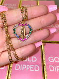 Bling Mary Heart (Multicolor)