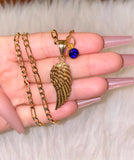Angel Wing With Birthstone