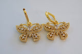 Bling Butterfly Earrings