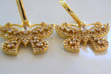 Bling Butterfly Earrings