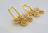 Bling Butterfly Earrings