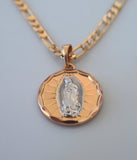 Two Tone Mary Medal