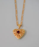 Lace Heart Locket