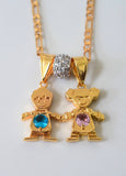 Multiple Bling Birthstone Kids