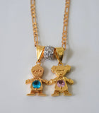 Multiple Bling Birthstone Kids