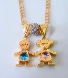 Multiple Bling Birthstone Kids