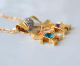 Multiple Bling Birthstone Kids