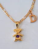 Birthstone And Initial Kids