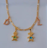 Birthstone And Initial Kids