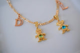 Birthstone And Initial Kids