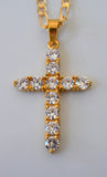 Icy Cross In Gold