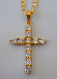 Icy Cross In Gold