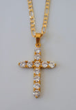 Icy Cross In Gold