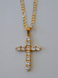 Icy Cross In Gold