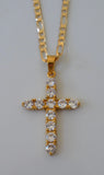 Icy Cross In Gold