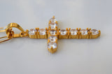 Icy Cross In Gold