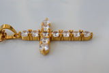 Icy Cross In Gold