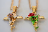 Rose Cross In 2 Styles