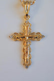 Wavy Crucifix