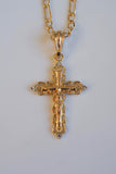 Wavy Crucifix
