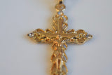 Wavy Crucifix