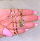 Icy Dainty Mary (Cuban Chain)